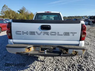 2006 Chevrolet Silverado 1500 Work Truck with VIN 1GCEC14V06E196302, listed as a Copart auction lot 76398124 with 173,966 mi miles and Salvage Title. Bid and sale history available at carsss.com. Image 6.