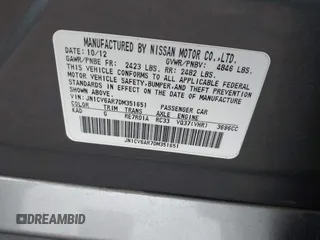 2013 Infiniti G37 x z VIN JN1CV6AR7DM351651, wystawiony jako IAAI lot #42075892 z przebiegiem 68 107 mil mil oraz . Historia ofert i sprzedaży dostępna na DreamBid. Obrazek 9.