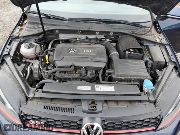 2016 Volkswagen Golf GTI SE w/Performance Pkg with VIN 3VW547AU7GM022943, listed as a Copart auction lot 84939804 with 49,578 mi miles and Salvage Title. Bid and sale history available at carsss.com. Image 12.