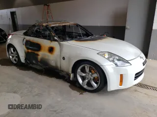 2008 Nissan 350Z Enthusiast with VIN JN1BZ36A18M850792, listed as a Copart auction lot 57545724 with Not Provided miles and Salvage Title. Bid and sale history available at DreamBid. Image 4.