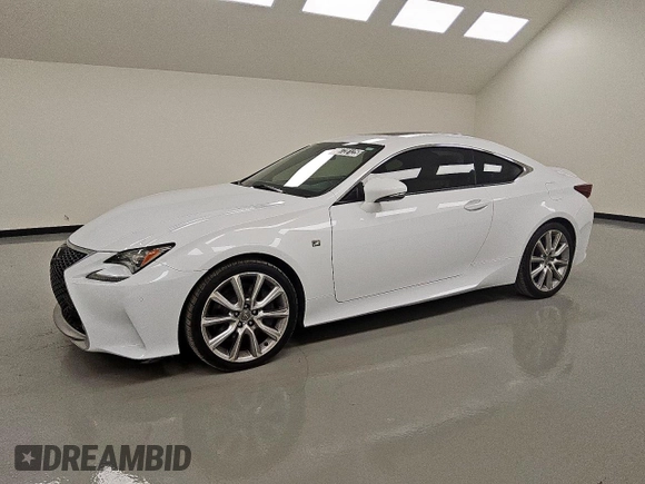 2015 Lexus RC 350 F Sport с VIN JTHHE5BC4F5001543, выставлен на аукционе Copart как лот 58728125 с пробегом 110 107 миль миль и Чистый • Clean title. История ставок и продаж доступна на DreamBid. Изображение 1.