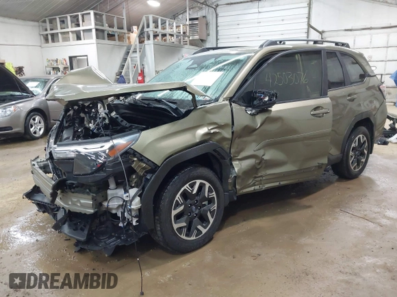 2025 Subaru Forester Premium with VIN JF2SLDDC9SH438517, listed as a IAAI auction lot 42503076 with 7,773 mi miles and . Bid and sale history available at DreamBid. Image 17.
