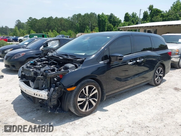 2018 Honda Odyssey Elite z VIN 5FNRL6H91JB109378, wystawiony jako IAAI lot #42270766 z przebiegiem 156 873 mil mil oraz . Historia ofert i sprzedaży dostępna na DreamBid. Obrazek 17.
