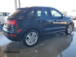 2017 Audi Q3 Premium with VIN WA1ECCFS3HR013012, listed as a Copart auction lot 53105645 with 87,520 mi miles and Clean Title. Bid and sale history available at carsss.com. Image 3.