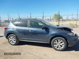2013 Nissan Murano SL with VIN JN8AZ1MU7DW214116, listed as a IAAI auction lot 40672689 with Not provided miles and . Bid and sale history available at DreamBid. Image 13.