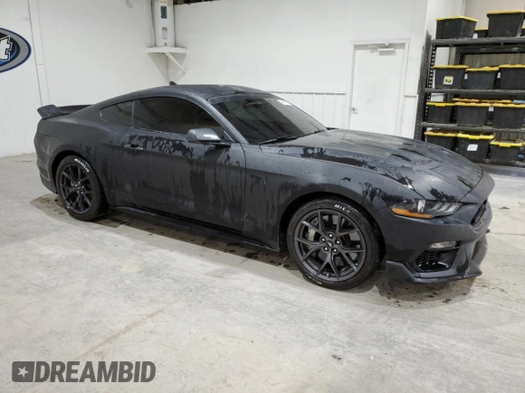 2022 Ford Mustang Mach 1 с VIN 1FA6P8R02N5555314, выставлен на аукционе Copart как лот 43996895 с пробегом 23 896 миль миль и Чистый • Clean title. История ставок и продаж доступна на DreamBid. Изображение 4.