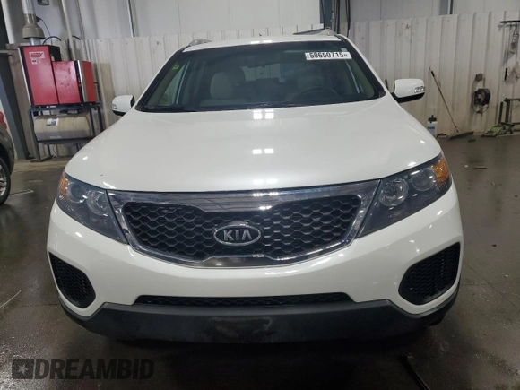 2012 Kia Sorento LX with VIN 5XYKT4A20CG249842, listed as a Copart auction lot 50650715 with 83,721 mi miles and Clean Title. Bid and sale history available at carsss.com. Image 5.