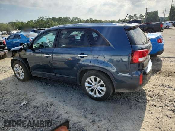 2015 Kia Sorento EX with VIN 5XYKU4A75FG600421, listed as a Copart auction lot 62313175 with 148,000 mi miles and Salvage title. Bid and sale history available at DreamBid. Image 2.