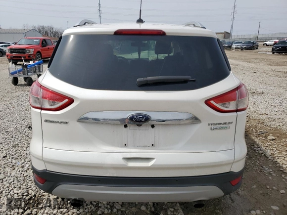 2014 Ford Escape Titanium with VIN 1FMCU0JX3EUB26510, listed as a Copart auction lot 51333175 with 250,394 mi miles and Salvage Title. Bid and sale history available at carsss.com. Image 6.