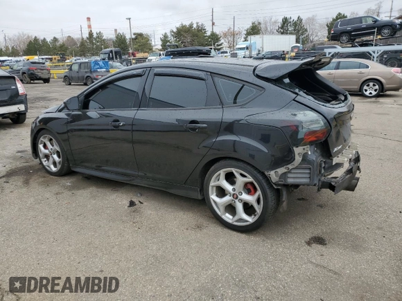 2014 Ford Focus ST with VIN 1FADP3L92EL144301, listed as a Copart auction lot 48432875 with 183,023 mi miles and Salvage Title. Bid and sale history available at carsss.com. Image 2.
