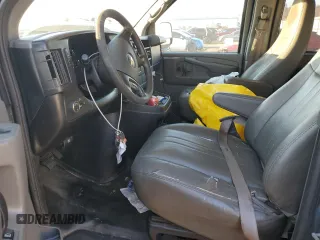 2012 Chevrolet Express Passenger 1LT with VIN 1GAZG1FA9C1195838, listed as a Copart auction lot 47020615 with Not provided miles and Salvage title. Bid and sale history available at DreamBid. Image 7.