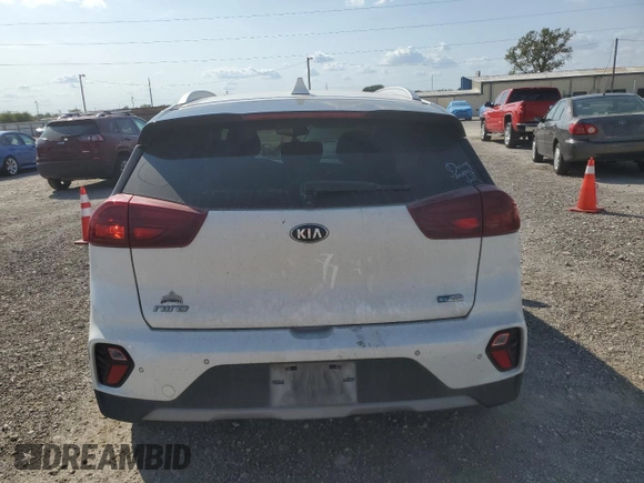 2020 Kia Niro EX Premium with VIN KNDCE3LC8L5421039, listed as a Copart auction lot 71419004 with 104,070 mi miles and Salvage Title. Bid and sale history available at carsss.com. Image 6.