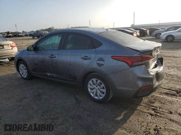 2018 Hyundai Accent SEL with VIN 3KPC24A36JE018390, listed as a Copart auction lot 70963573 with 102,603 mi miles. Bid and sale history available at carsss.com. Image 2.