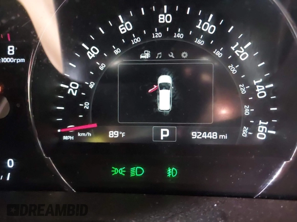 2016 Kia Sorento EX z VIN 5XYPHDA10GG019769, wystawiony jako IAAI lot #42567062 z przebiegiem 92 448 mil mil oraz . Historia ofert i sprzedaży dostępna na DreamBid. Obrazek 15.