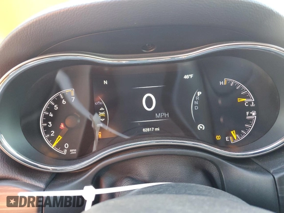 2021 Jeep Grand Cherokee z VIN 0K0655622144, wystawiony jako Copart lot #85750224 z przebiegiem 62 817 mil mil oraz Szkoda całkowita • Salvage title. Historia ofert i sprzedaży dostępna na DreamBid. Obrazek 9.