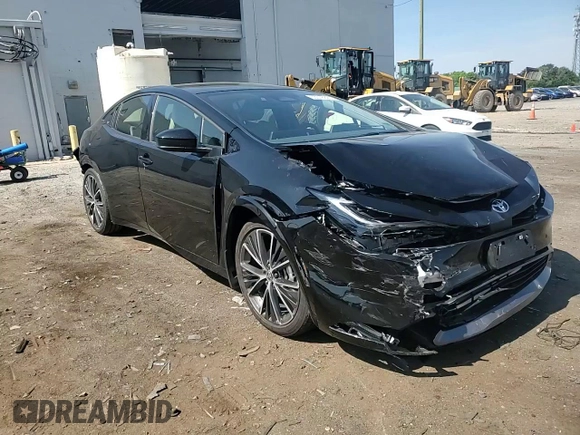 2024 Toyota Prius LE with VIN JTDACAAU4R3046204, listed as a Copart auction lot 55078395 with 2,193 mi miles and Salvage Title. Bid and sale history available at DreamBid. Image 13.