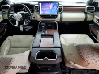 2022 Toyota Tundra 1794 Edition with VIN 5TFMA5DB5NX048356, listed as a Copart auction lot 81753004 with 17,077 mi miles and Salvage title. Bid and sale history available at DreamBid. Image 8.