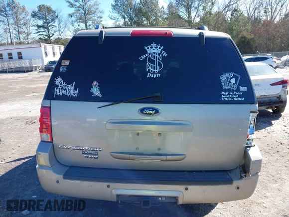 2005 Ford Expedition Limited with VIN 1FMFU19565LA63012, listed as a IAAI auction lot 41370679 with 235,080 mi miles. Bid and sale history available at carsss.com. Image 17.