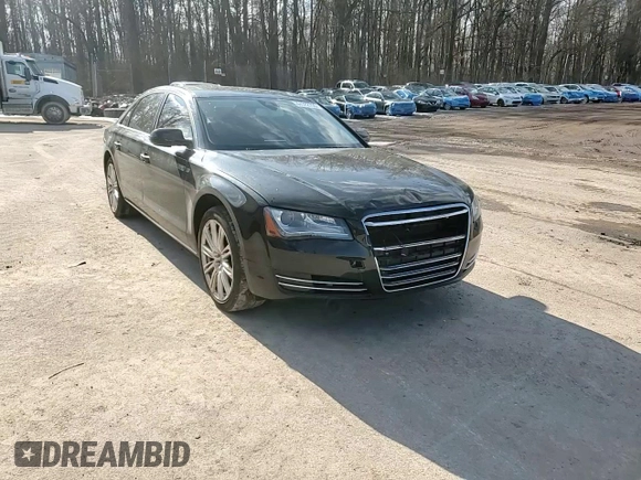 2013 Audi A8 L 3.0L with VIN WAURGAFD1DN000436, listed as a Copart auction lot 44382755 with 138,900 mi miles and Salvage Title. Bid and sale history available at carsss.com. Image 13.