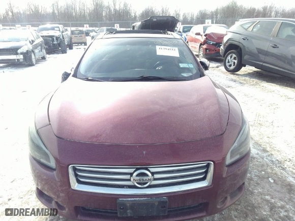 2012 Nissan Maxima 3.5 S with VIN 1N4AA5AP0CC837365, listed as a IAAI auction lot 41394533 with 156,410 mi miles. Bid and sale history available at carsss.com. Image 12.