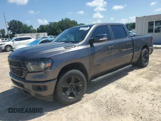 2020 Ram 1500 Big Horn with VIN 1C6SRFMT5LN337591, listed as a Copart auction lot 66810675 with 82,993 mi miles and Non repairable. Bid and sale history available at DreamBid. Image 1.