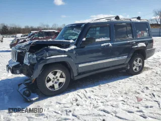 2010 Jeep Commander Sport with VIN 1J4RG4GK8AC131575, listed as a Copart auction lot 45287345 with 125,854 mi miles and Salvage Title. Bid and sale history available at carsss.com. Image 1.