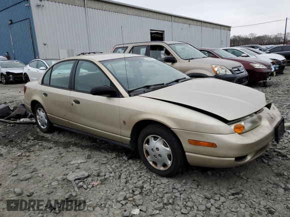 2000 Saturn SL with VIN 1G8ZH5288YZ152688, listed as a Copart auction lot 82878673 with 167,140 mi miles and Salvage title. Bid and sale history available at DreamBid. Image 4.