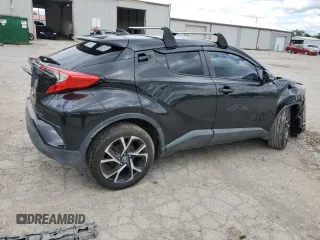 2018 Toyota C-HR XLE with VIN NMTKHMBX8JR001705, listed as a Copart auction lot 57764705 with 92,847 mi miles and Salvage title. Bid and sale history available at DreamBid. Image 3.