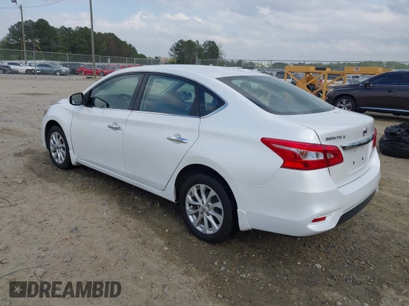 2018 Nissan Sentra S with VIN 3N1AB7AP2JY209169, listed as a IAAI auction lot 41942284 with 123,028 mi miles and . Bid and sale history available at DreamBid. Image 3.