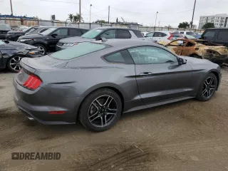 2023 Ford Mustang EcoBoost with VIN 1FA6P8TH3P5110730, listed as a Copart auction lot 59754905 with 31,477 mi miles and Salvage title. Bid and sale history available at DreamBid. Image 3.