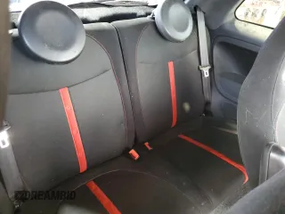 2017 FIAT 500 Abarth z VIN 3C3CFFFHXHT567864, wystawiony jako Copart lot #53871625 z przebiegiem 51 445 mil mil oraz Szkoda całkowita • Salvage title. Historia ofert i sprzedaży dostępna na DreamBid. Obrazek 10.