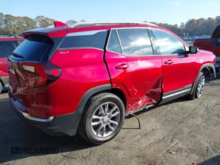 2023 GMC Terrain SLT with VIN 3GKALVEG3PL240143, listed as a IAAI auction lot 40824193 with 25,475 mi miles and . Bid and sale history available at carsss.com. Image 4.
