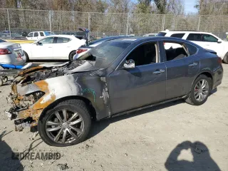2016 Infiniti Q70 with VIN JN1BY1AR4GM271220, listed as a Copart auction lot 80513504 with 0 mi miles and Salvage Title. Bid and sale history available at carsss.com. Image 1.