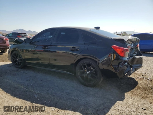 2023 Honda Civic Sport with VIN 2HGFE2F52PH526843, listed as a Copart auction lot 57826055 with 28,758 mi miles and Salvage title. Bid and sale history available at DreamBid. Image 2.