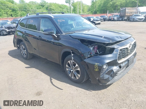 2023 Toyota Highlander L with VIN 5TDKDRBHXPS030361, listed as a IAAI auction lot 42230419 with 59,404 mi miles and . Bid and sale history available at DreamBid. Image 1.