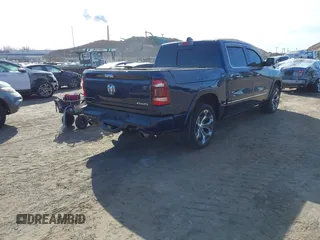 2020 Ram 1500 Limited with VIN 1C6SRFHT0LN146123, listed as a IAAI auction lot 41407810 with 117,206 mi miles and . Bid and sale history available at DreamBid. Image 4.