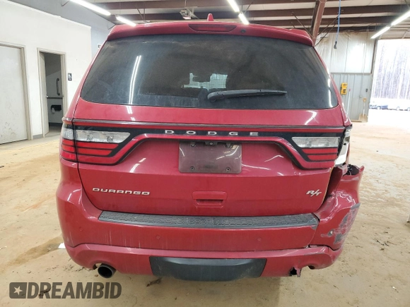 2015 Dodge Durango R/T z VIN 1C4SDHCT2FC222337, wystawiony jako Copart lot #48380495 z przebiegiem Nie podano mil oraz Szkoda całkowita • Salvage title. Historia ofert i sprzedaży dostępna na DreamBid. Obrazek 6.