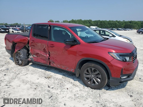2021 Honda Ridgeline Sport с VIN 5FPYK3F19MB007980, выставлен на аукционе Copart как лот 59079175 с пробегом 68 779 миль миль и Списание • Salvage title. История ставок и продаж доступна на DreamBid. Изображение 4.