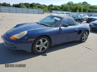 2001 Porsche Boxster with VIN WP0CA29851U621744, listed as a Copart auction lot 62298845 with 106,983 mi miles and Clean title. Bid and sale history available at DreamBid. Image 1.