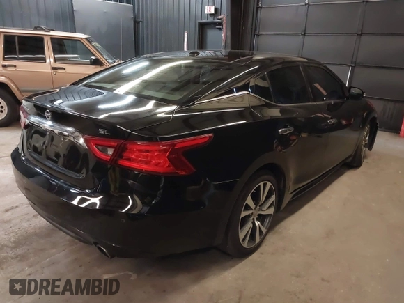 2017 Nissan Maxima SR with VIN 1N4AA6AP9HC366183, listed as a IAAI auction lot 39882700 with 94,132 mi miles and . Bid and sale history available at DreamBid. Image 4.