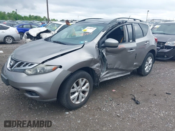 2011 Nissan Murano SL z VIN JN8AZ1MW3BW181761, wystawiony jako IAAI lot #42198941 z przebiegiem 135 150 mil mil oraz . Historia ofert i sprzedaży dostępna na DreamBid. Obrazek 2.