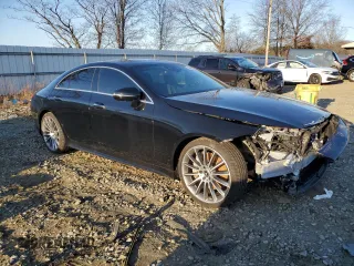 2019 Mercedes-Benz CLS with VIN WDD2J5JB5KA029984, listed as a Copart auction lot 44841745 with 23,924 mi miles and Salvage Title. Bid and sale history available at carsss.com. Image 4.