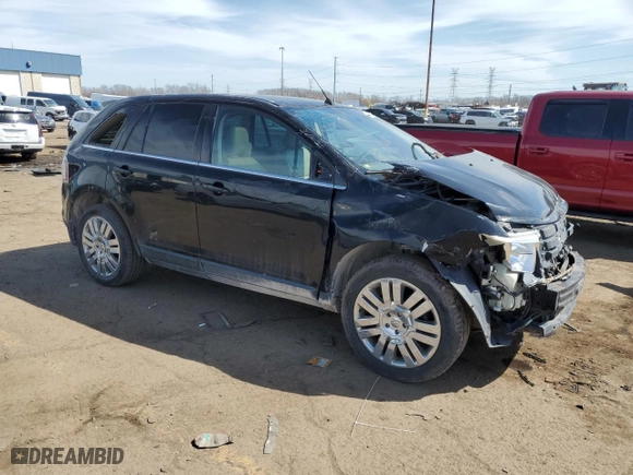 2008 Ford Edge Limited with VIN 2FMDK49CX8BA33870, listed as a Copart auction lot 49438875 with 0 mi miles and Non Repairable. Bid and sale history available at carsss.com. Image 4.