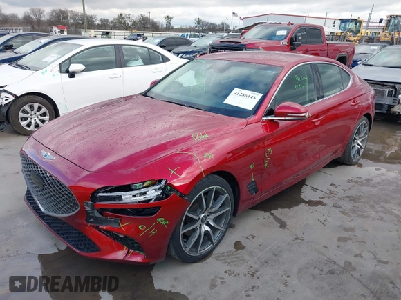 2023 Genesis G70 2.0T z VIN KMTG34TAXPU125013, wystawiony jako IAAI lot #41286145 z przebiegiem 38 108 mil mil oraz . Historia ofert i sprzedaży dostępna na DreamBid. Obrazek 18.
