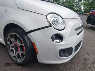 2015 FIAT 500 Sport with VIN 3C3CFFBR2FT721544, listed as a IAAI auction lot 42522443 with 101,225 mi miles and . Bid and sale history available at DreamBid. Image 6.