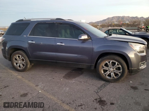 2014 GMC Acadia SLT with VIN 1GKKRRKD4EJ300374, listed as a Copart auction lot 80742544 with 109,145 mi miles and Salvage Title. Bid and sale history available at carsss.com. Image 4.