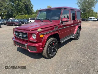 2013 Mercedes-Benz G-Class G 63 AMG with VIN WDCYC7DFXDX204801, listed as a Copart auction lot 72009844 with 75,558 mi miles and Salvage Title. Bid and sale history available at carsss.com. Image 1.