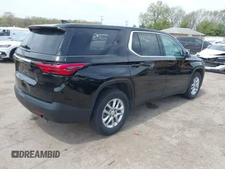 2023 Chevrolet Traverse LS with VIN 1GNERFKW6PJ103791, listed as a IAAI auction lot 42073300 with 47,105 mi miles and . Bid and sale history available at DreamBid. Image 4.