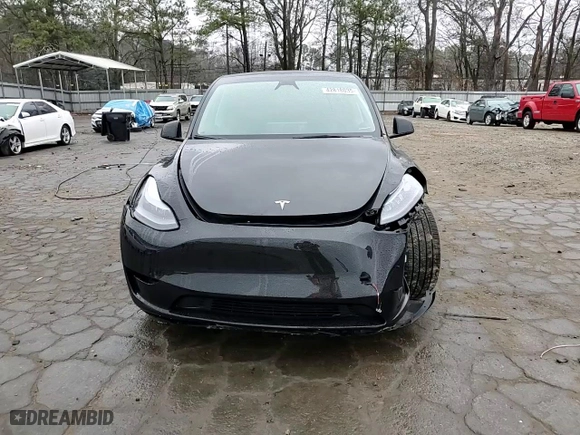 2025 Tesla Model Y Long Range with VIN 7SAYGDEEXSA338262, listed as a Copart auction lot 42818035 with 2,363 mi miles and Salvage Title. Bid and sale history available at carsss.com. Image 13.