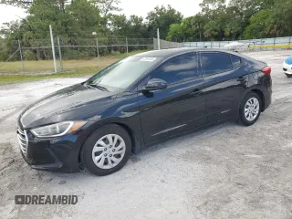 2017 Hyundai Elantra SE with VIN 5NPD74LF8HH090307, listed as a Copart auction lot 62350945 with 155,169 mi miles and Clean title. Bid and sale history available at DreamBid. Image 1.